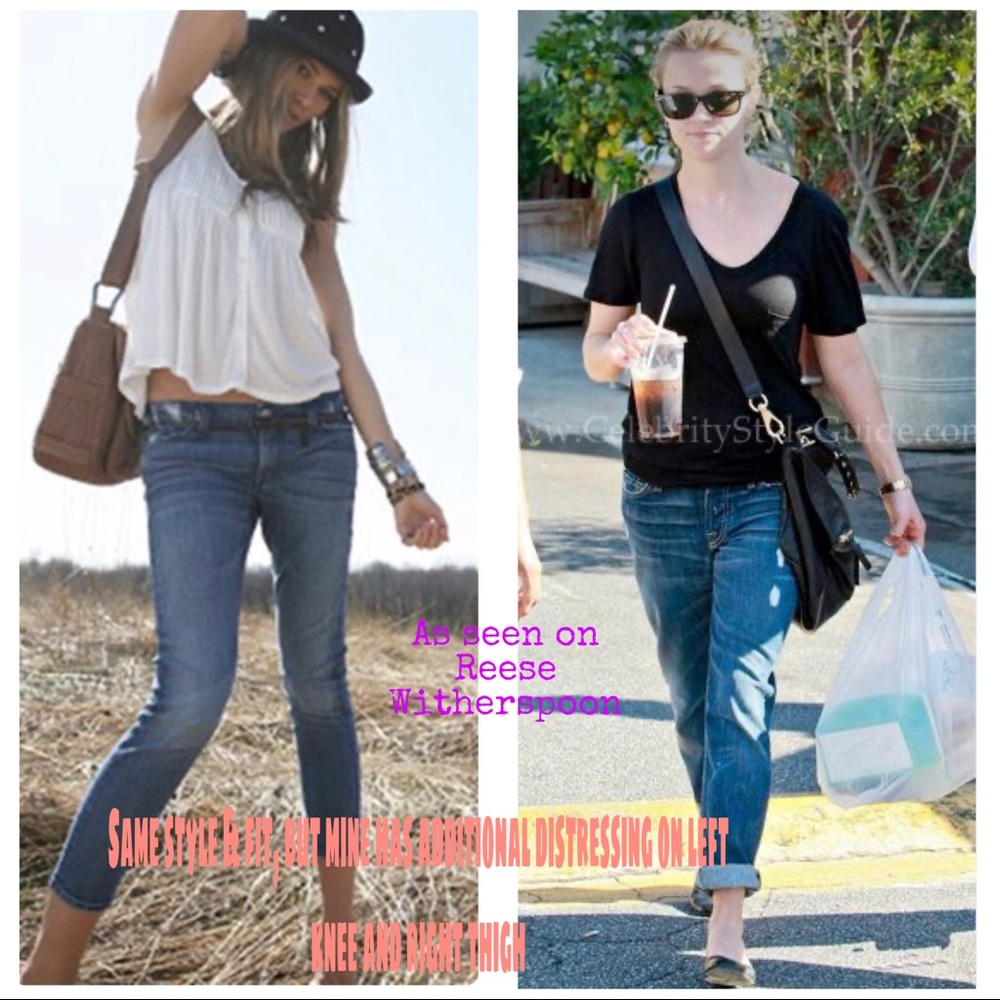 3x 👯‍♀️Host Pick⚡️ 7 for all Mankind Roxanne Flood Cropped Jeans